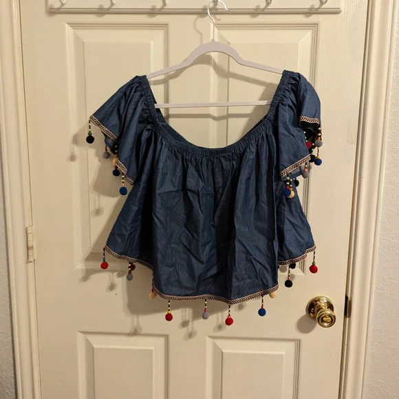 🌟3for$15 Hot & Delicious Fringe Women's Top - Picture 9 of 11